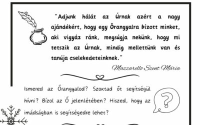 Advent Mazzarello Szent Máriával – December 12.