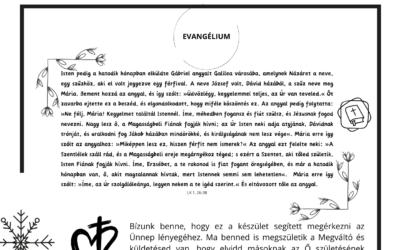 Advent Mazzarello Szent Máriával – December 24.