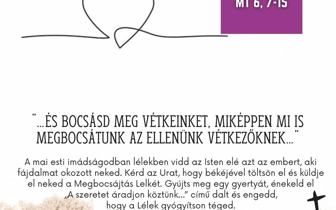 Nagyböjt I. hete: kedd