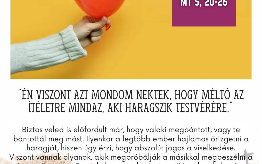 Nagyböjt I. hete: péntek