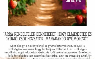 Nagyböjt I. hete: szombat