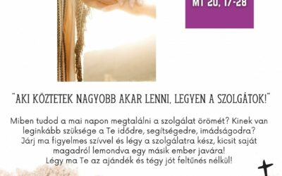 Nagyböjt 2. hete: szerda