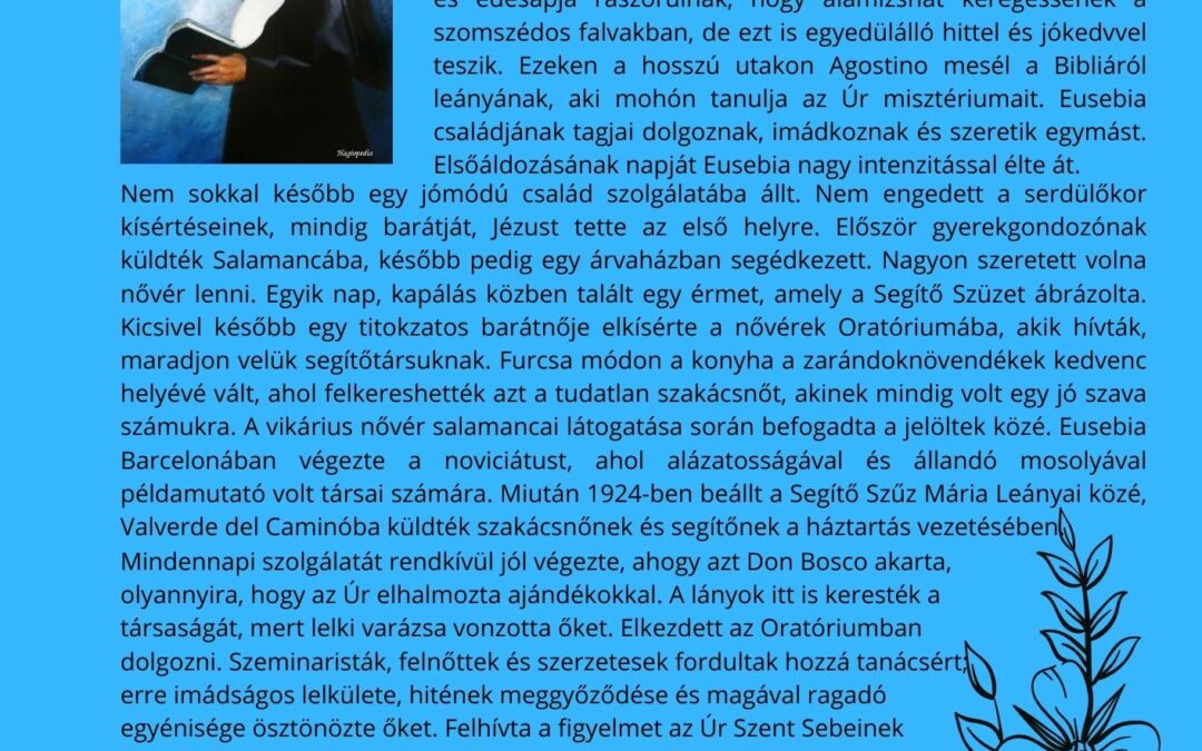 Boldog Palomino Eusebia