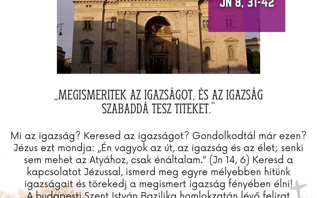 Nagyböjt 5. hete: szerda