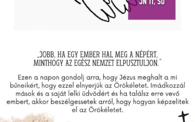 Nagyböjt 5. hete: péntek