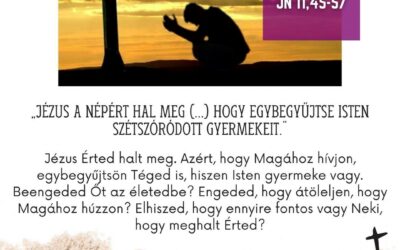Nagyböjt 5. hete: szombat