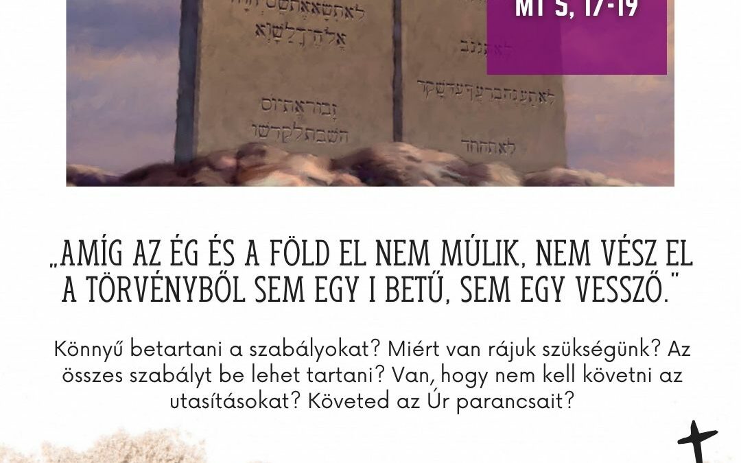 Nagyböjt 3. hete: szerda