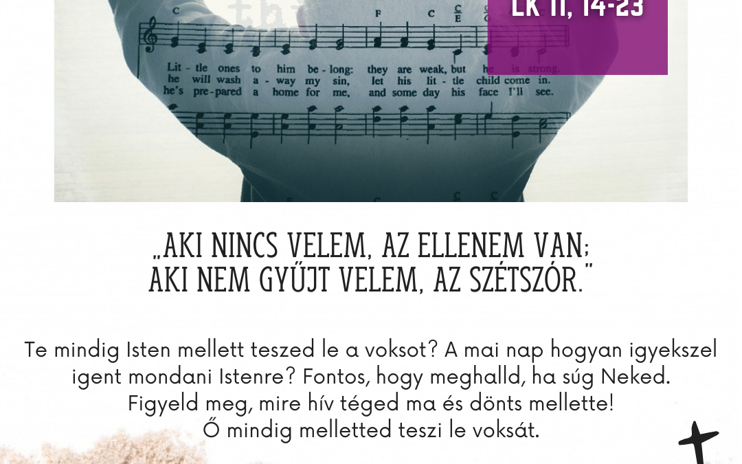 Nagyböjt 3. hete: csütörtök