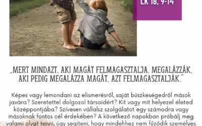 Nagyböjt 3. hete: szombat