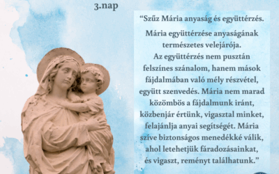Segítő Szűz Mária kilenced 2025 3.nap