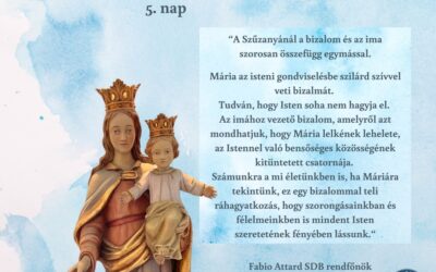 Segítő Szűz Mária kilenced 2025 5. nap
