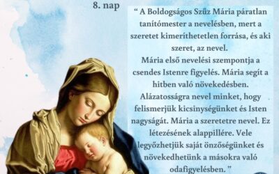 Segítő Szűz Mária kilenced 2025 8. nap