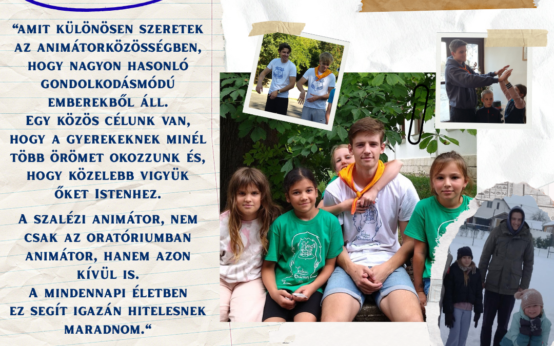 Magvetők – Kerényi Balázs szalézi animátor