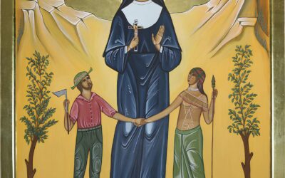 Mit ábrázol a Troncatti Szent Máriát ábrázoló ikon?